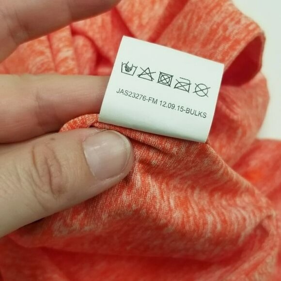 Merrell helio multi use orange heathered scarf NWT One Size Fits All - Picture 7 of 13